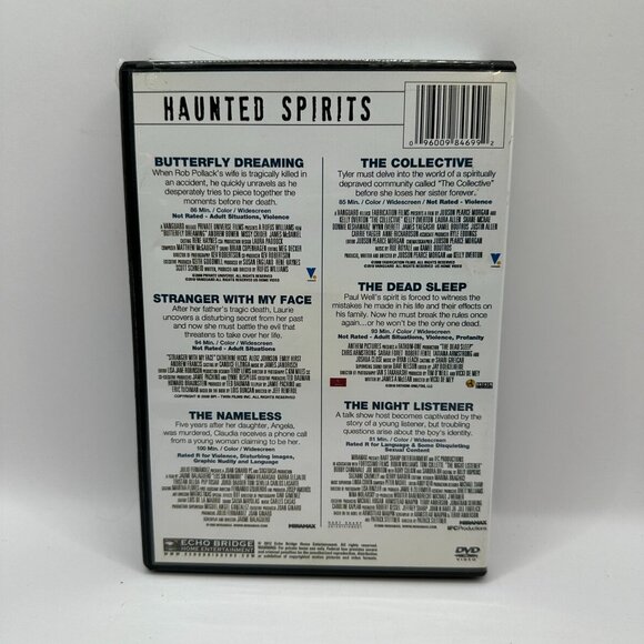 Haunted Spirits 6 Movie Collection Includes Stranger With My Face R DVD - Picture 2 of 4